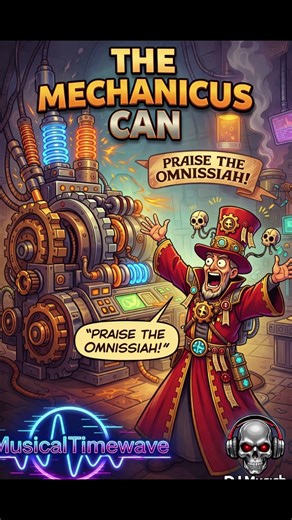 The Mechanicus Can 🔧⚙️ | Praise the Omnissiah (Warhammer Meme Song) #grimdark #warhammer40k