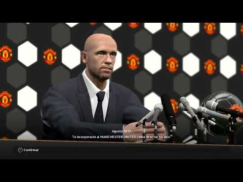 PS3 PES 2018 || Face Manager Erik ten Hag || By TheDepredador9000