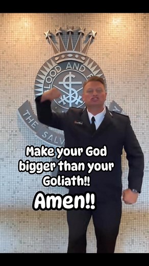 Make your God bigger than Goliath. Whatever you’re facing—addiction, fear, depression, shame, anxiety, heartbreak, or uncertainty—remember this: Goliath was never bigger than God. We serve a living, breathing God who moves mountains, restores lives, breaks chains, heals hearts, and walks into every battle right beside you. He is not distant. He is not silent. He is not finished. When you feel outmatched, outnumbered, or overwhelmed, remember this… David didn’t win because he was strong. He won b