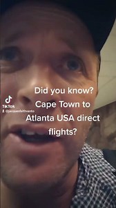 did you know? Cape Town 2 Atlanta direct flights? #delta