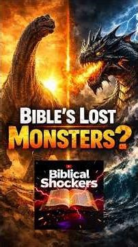 Giant Creatures The Bible Describes That Science Can't Explain #bible #shorts