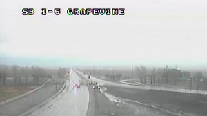 1.7K views · 33 reactions | CHP is turning traffic around on the I-5 Grapevine due to the storm. It's unknown when it will reopen. (Video: Caltrans) MORE: bit.ly/3Iw1eyn | FOX26 | Facebook