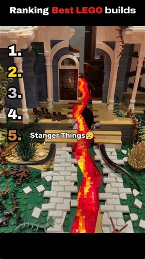 Ranking the best LEGO builds #lego