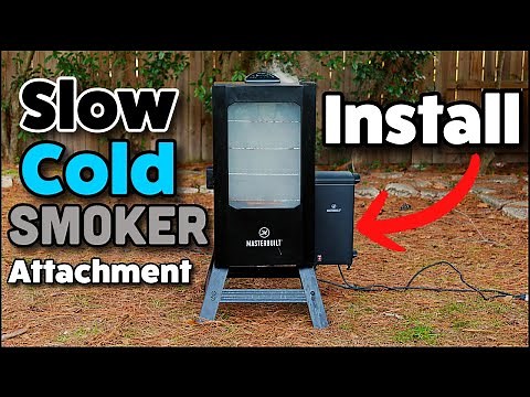 How To Install Masterbuilt Slow Cold Smoker Accessory Attachment Easy Simple