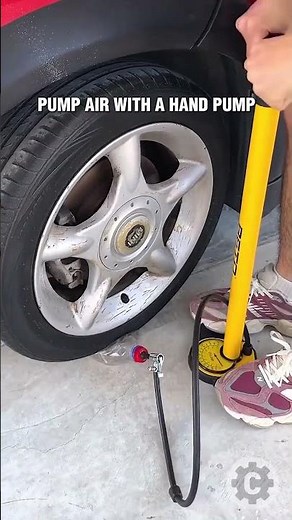 Turn a Plastic Bottle Into a Pneumatic Car Jack?! DIY Air Pressure Hack! 🚗