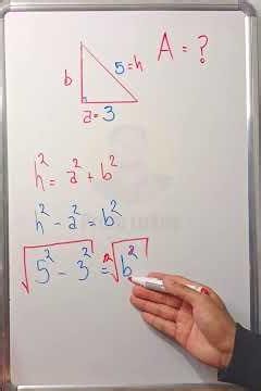 Area of a triangle