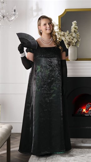 Dearest gentle reader.. Get ball ready with us! Recreate this stunning Bridgerton-inspired look using products available at Spotlight. Do you think we shall turn heads this season? | Spotlight