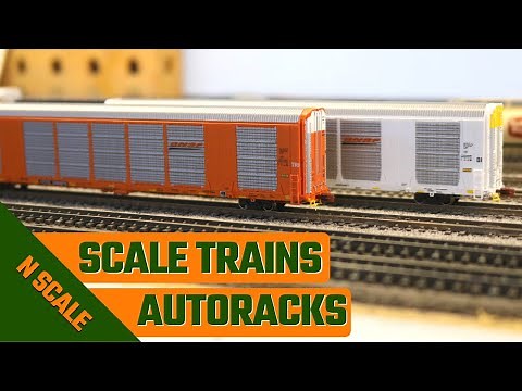 NEW Scale Trains N Scale Multi-Max Autorack Review
