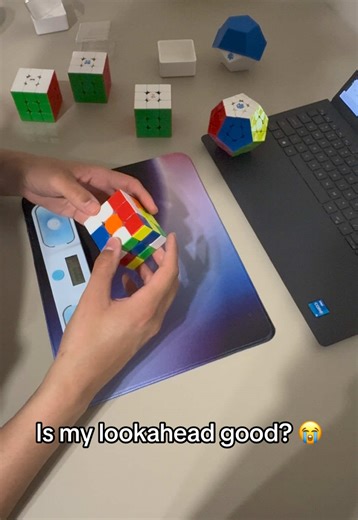 Improving TPS and Lookahead in Speedcubing