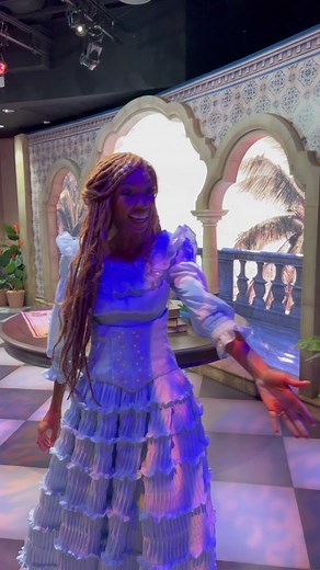 Meeting Live Action Ariel at Disney! Magical Encounter