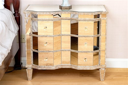Seven Seas by Hooker Furniture Preston Ridge Mirrored Three Drawer Chest - Etsy