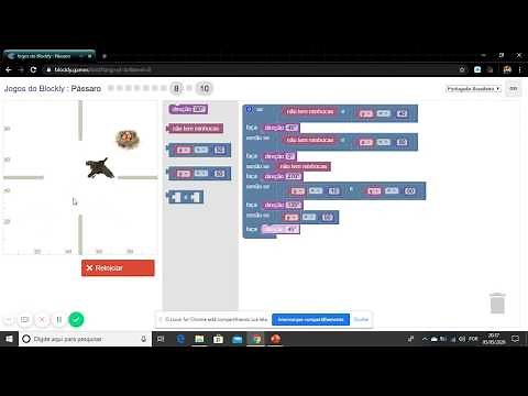 Resolução Blockly Pássaro