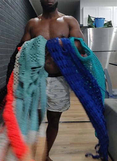 Crochet Outfits ft. Mesh Pants: Sanka Crochets Fashion