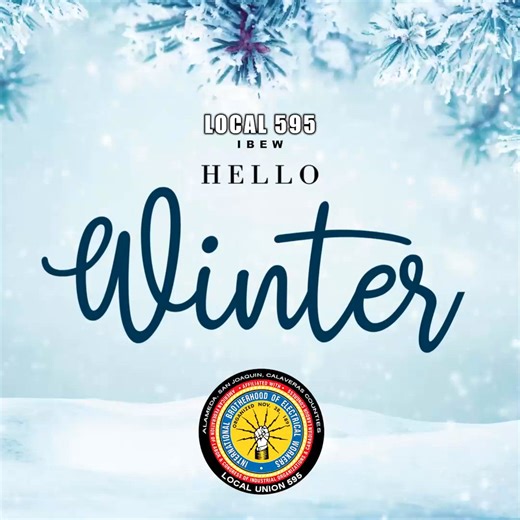 Embracing the shortest day and the longest night as we celebrate the winter solstice. Here's to finding light in the darkness. ❄️ #WinterSolstice #LightInTheDark | IBEW local 595