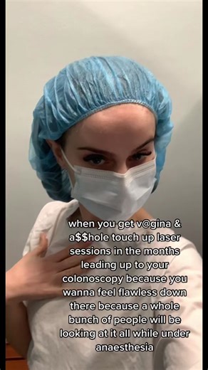 Nothing against people who don’t laser/shave/wax, this is just how I personally feel good about that area ya know #surgery #hospital #fyp #foryoupage #fy #foryou