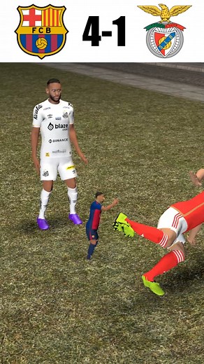 13M views · 110K reactions | Barça vs Benfica 4-1 Champions league final score #barcelona #benfica #UCL #Raphinha | Izzane Animation | Facebook