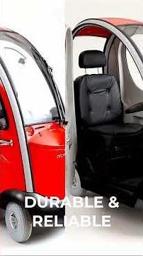 Shoprider Flagship 12V/75Ah 4-Wheel Enclosed Mobility Scooter