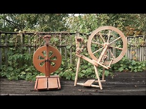 Castle and Saxony Spinning Wheels - Let's Compare! Becca's Yarns