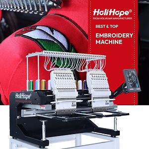 [Hot Item] 10 Years Motor Double Head Professional Embroidery Machine! ! ! Tajima Swf Type 2 Head 15 Needles Automatic Flat T-Shirt Hat Embroidery Machine for Sale