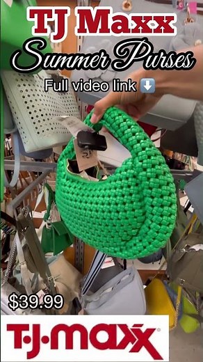 TJ MAXX | Designer Purses • Handbags • Shop With Me!