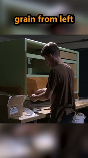 How to assemble drawer and drawer fronts! #woodworking #wood #diy #furniture