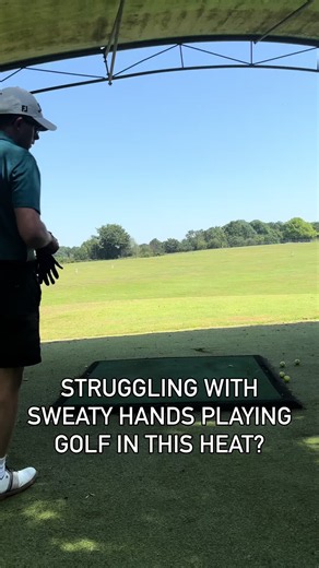 Here’s the solution for you. Rain gloves are great for the rain but also for those dreaded sweaty hands. Youll thank me later when the club doesn’t fly out of your hands. #sweaty #hands #golf #hot #heat