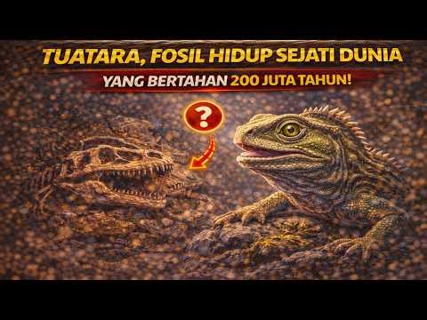 Tuatara, Fosil Hidup Sejati Dunia Yang Bertahan 200 Juta Tahun!