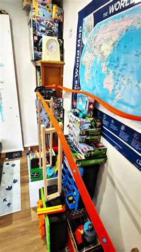 hot wheels track running test #hotwheels #hotwheelstrack