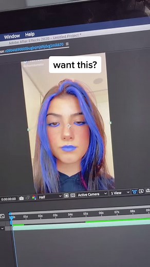 Hair Color Change Tutorial in After Effects