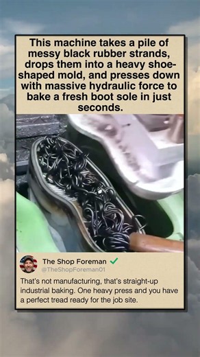 INDUSTRIAL RUBBER BAKING IS ODDLY SATISFYING