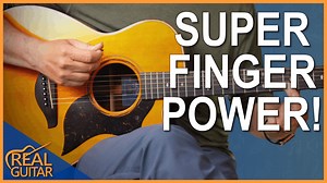 Barre Chord Exercises for Finger Strength - Real Guitar Lessons by Tomas Michaud