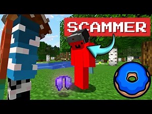 How to SCAM on DONUT SMP