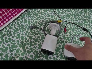 Wide angle Comparison of 5MP bullet vs Dome Hikvision cctv ColorVu with audio -DIY