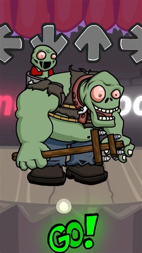 FNF Plants VS Zombies Playground Test VS Gameplay #shorts