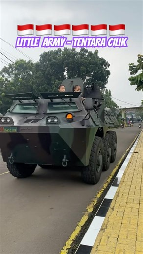 LITTLE ARMY-TENTARA CILIK🇮🇩 #tentaracilik#edukasi#tni#komando#virals#kopassus#beko#tank#excavator#ff