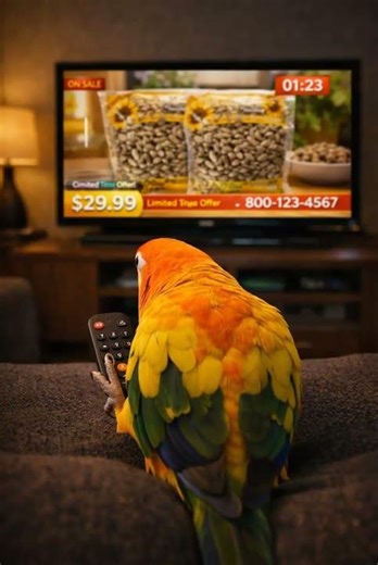 Hey Parrot Claw… did you just order that without asking mom?