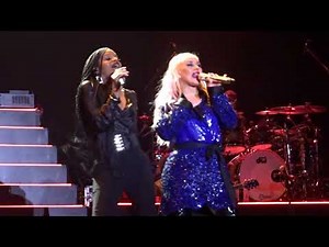 Christina Aguilera - Reflection + What A Girl Wants + Come On Over - LIVE in Antwerp 06.07.2019