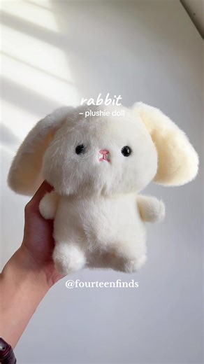 Cute Rabbit Plushie Doll for Gifts and Collectors
