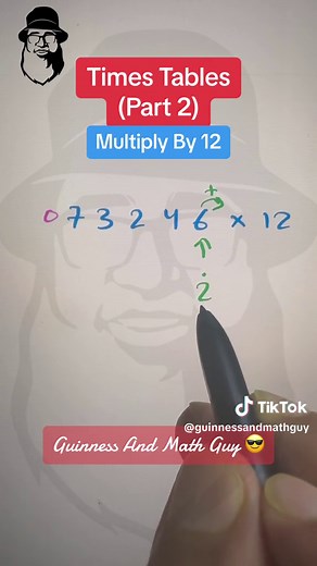 Times tables part 2 #timestables #math #maths #mathematics #tipsandtricks #learnontiktok