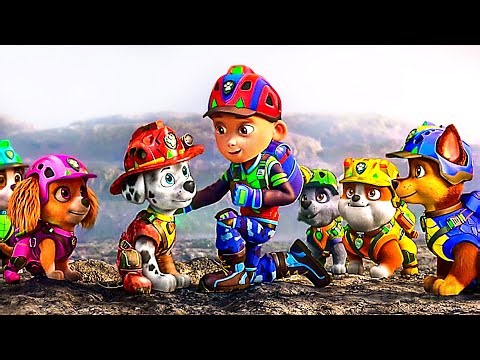 Escena final completa de PAW Patrol: La dino película 🌀 4K