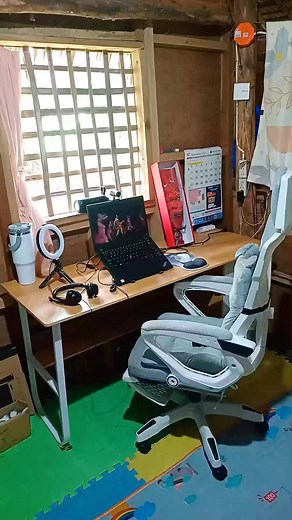 2.4K views · 11 reactions | New workspace unlocked ✨ Loving my new office table and setup  I got EXINHOME Computer Table With Drawer Study Table Maple140*50*74.5cm, Thickened edition https://s.shopee.ph/804w2NIxSm | Jennyrose Gonzaga | Facebook