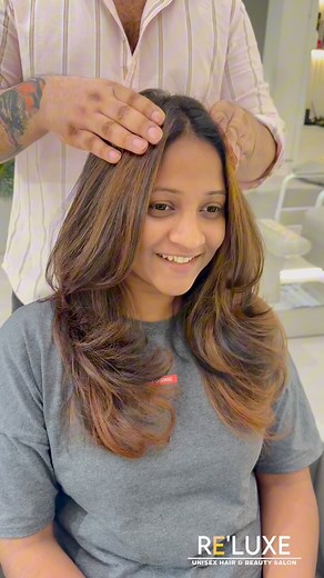3.6K views | HAIR CUT AND COLOR DONE BY RELUXE SALON ☎️Call Us...