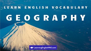 This video focuses on VOCABULARY related to GEOGRAPHY! So whether you are going hiking, travelling, or doing a school project; this video will help you understand the basics of geography! Check out our first Grammar Lesson, visit and subscribe to our channel for lots more videos to come! Join us on our other social media platforms for lots more content on Youtube, Twitter, and Instagram! https://www.youtube.com/channel/UCFTqEunpCvGn4EP021KTqRw https://twitter.com/Learnin92395127 https://www.inst