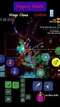 (Terraria 1.4.5) Mage class is peak Terraria