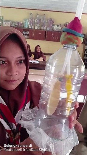 PRAKTIKUM BIOLOGI SISTEM PERNAPASAN #shorts