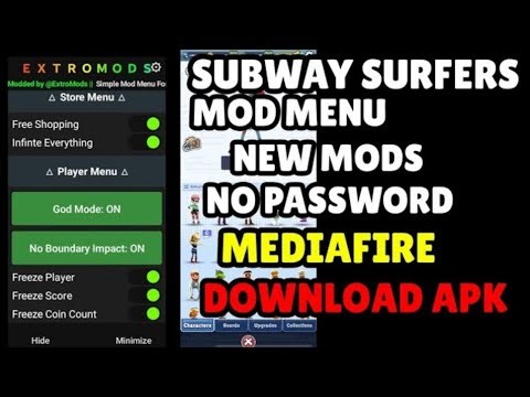 Subway Surfers Mod Menu v3.54.8 — Unlock All Features and More! 🚀