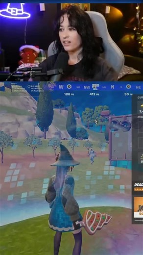 That Witch on Instagram: "Happy and I need a do over 💜 • • #fortnite #streamer #gamergirl #fortniteclips #smallstreamer"