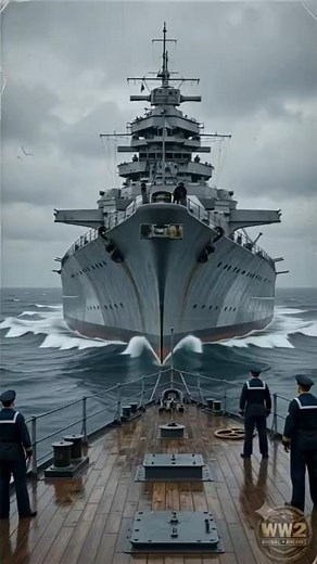 Bismarck Battleship WW2 Ai Cinematic Action Movie 4k
