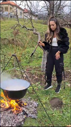 Cooking Outdoors Over Open Fire Techniques