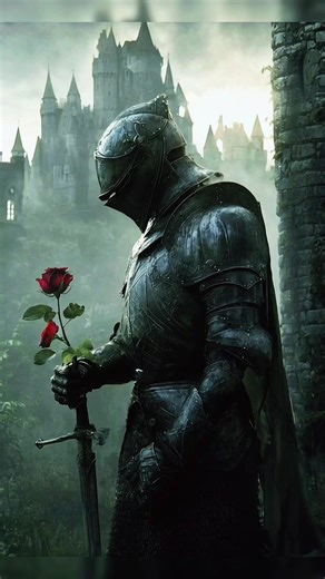 Was it worth ? #darkfantasy #knight #rose #golden #brown
